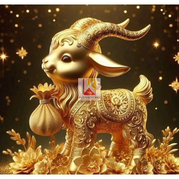 mô hình linh vật dê