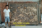 phù điêu hoa sen đẹp nhất hiện nay